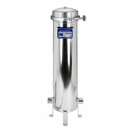 HYDROSCIENTIFIC 304SS Filter Housing w/Band Clamp, 170 SqFt Media, 150GPM Max HBCJ170